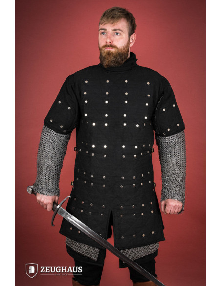 Brigantin médiéval en acier doux,...