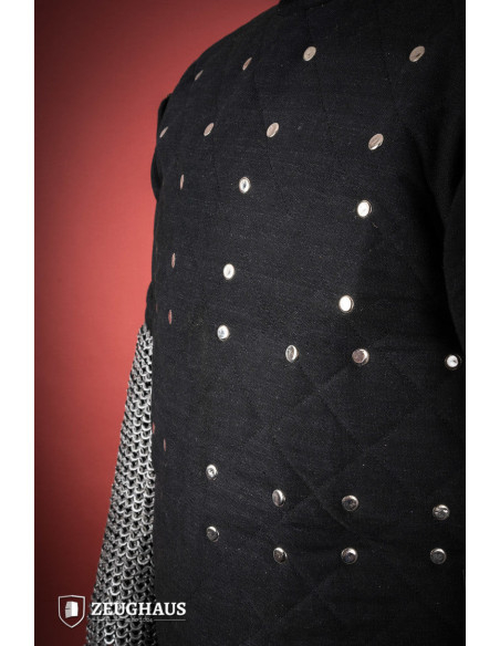 Brigantin médiéval en acier doux,...