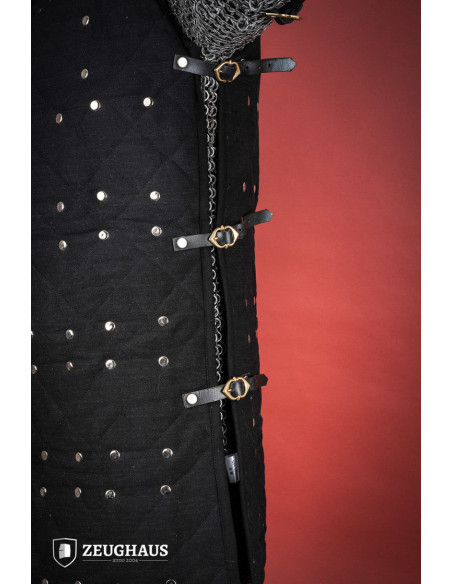 Brigantin médiéval en acier doux,...