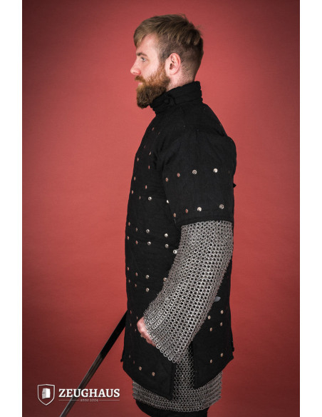 Brigantin médiéval en acier doux,...