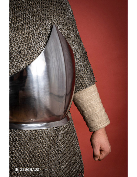 Pancera médiévale du XVe siècle....