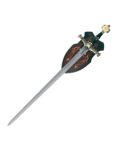 Épée décorative du roi Salomon, avec planche (123 cm.)