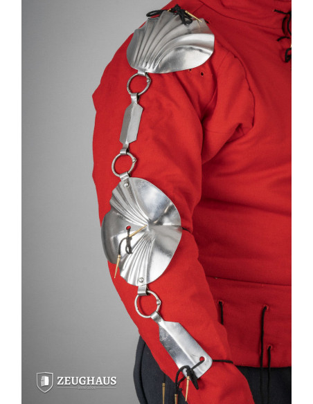 Protège-bras Renaissance en acier...