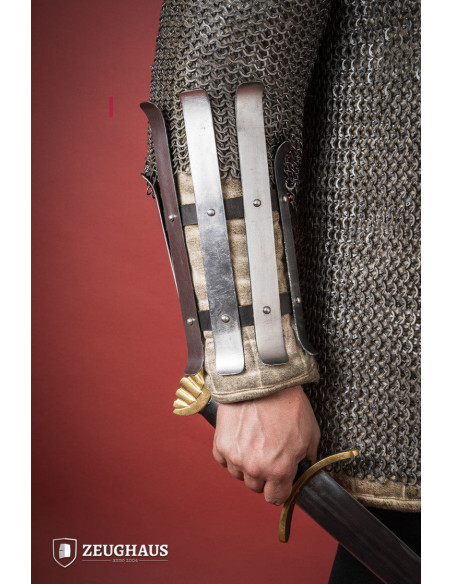 Bracelets Viking en acier poli (1,6 mm.)