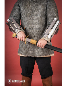 Bracelets Viking en acier poli (1,6 mm.) 2