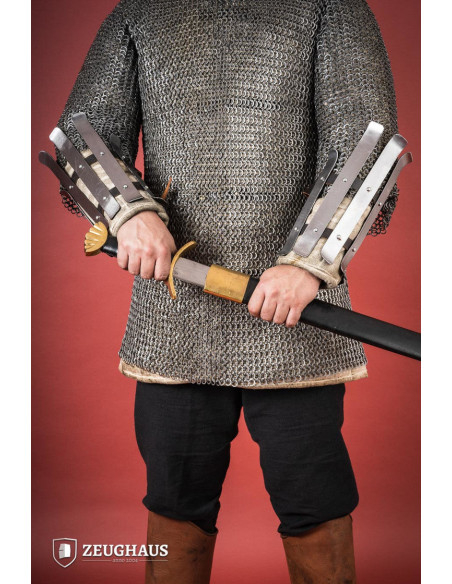 Bracelets Viking en acier poli (1,6 mm.)