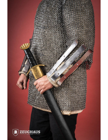 Bracelets Viking en acier poli (1,6 mm.)