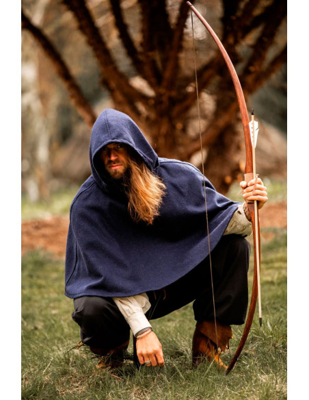 Gugel médiéval en laine modèle Paul,...