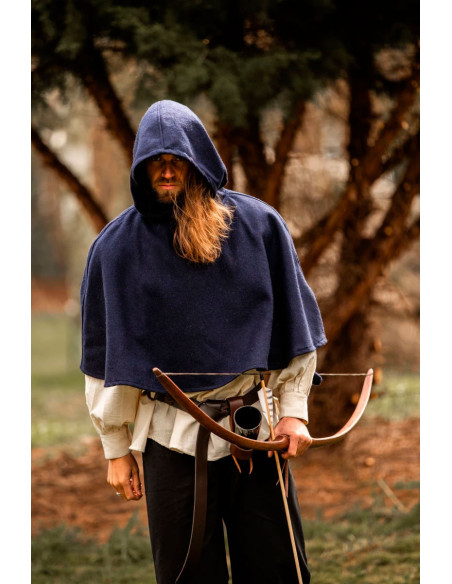 Gugel médiéval en laine modèle Paul,...