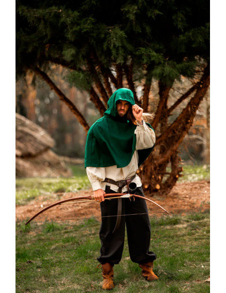 Gugel médiéval en laine modèle Paul,...