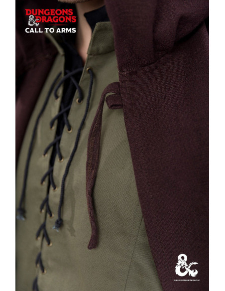 Manteau médiéval en coton modèle...