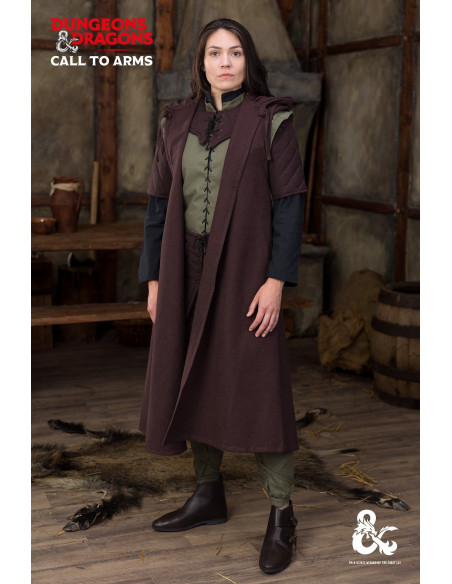 Manteau médiéval en coton modèle...