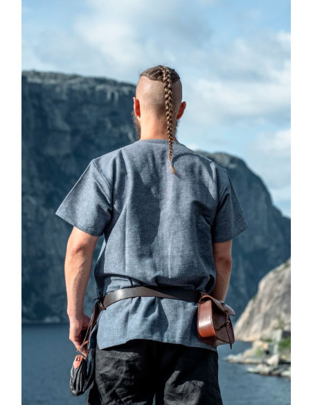 Tunique viking manche courte Edmund,...