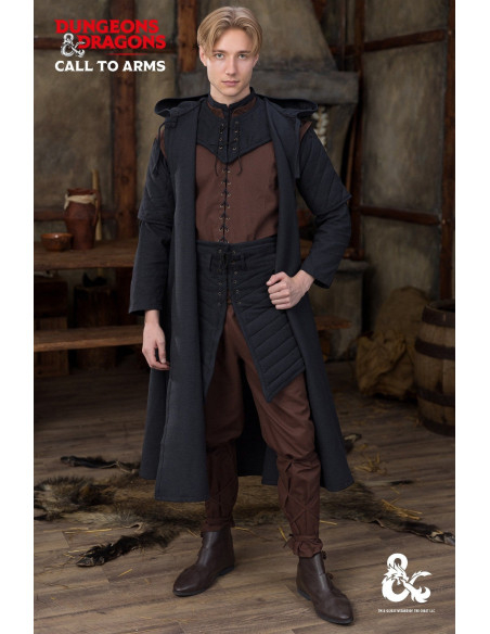 Manteau médiéval en coton modèle...