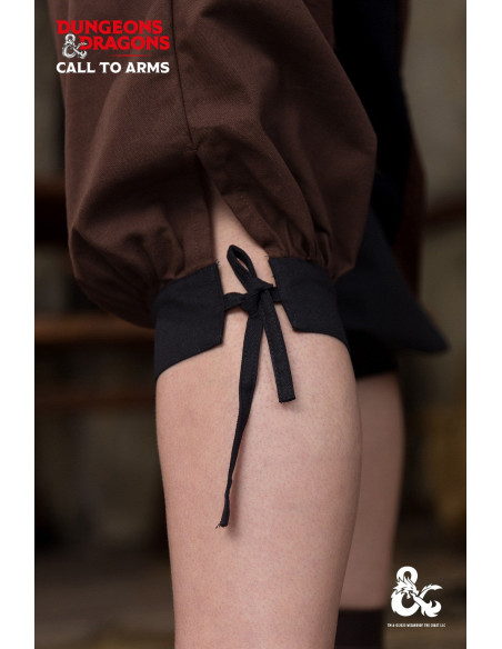 Pantalon médiéval barbare en coton,...