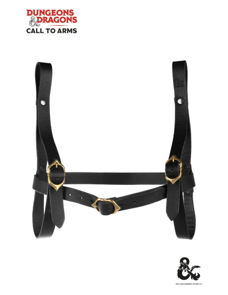 Porte-livre sorcier médiéval, en cuir...