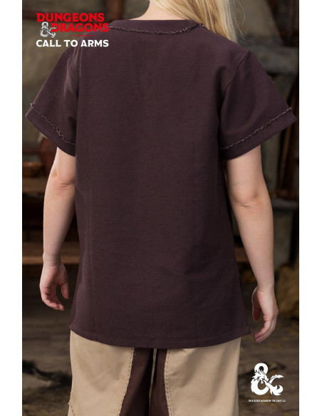 Chemise médiévale Barbara en coton,...