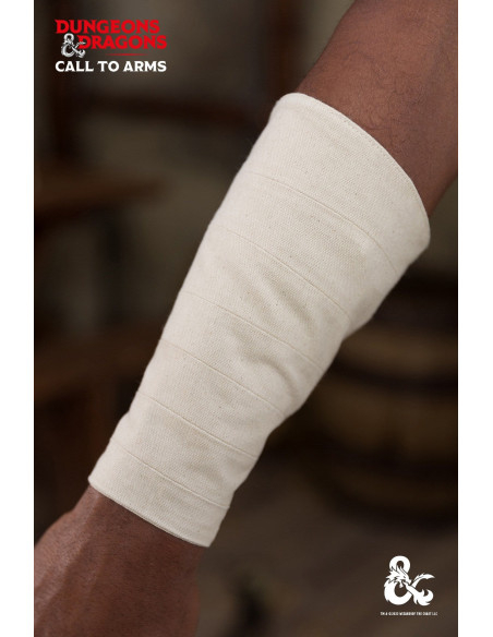 Brassards De Moine Médiévaux Blanc...