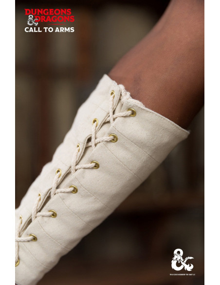 Brassards De Moine Médiévaux Blanc...