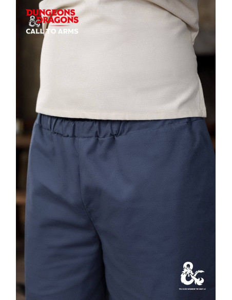 Pantalon de moine médiéval, bleu