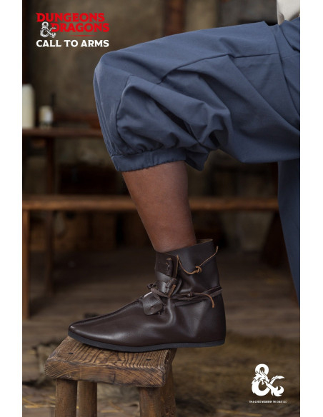 Pantalon de moine médiéval, bleu