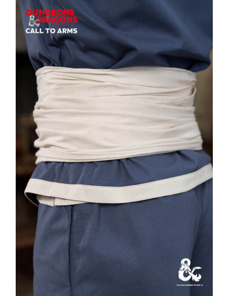 Ceinture de moine médiévale en coton,...