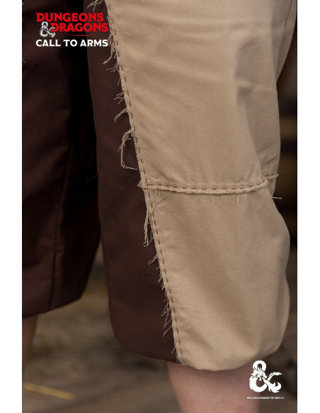 Pantalon médiéval barbare en coton,...