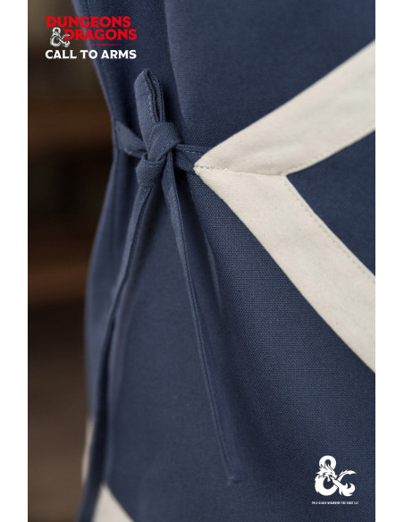 Gilet de moine médiéval, couleur bleu...