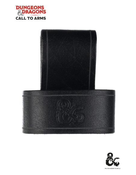 Baldric en cuir pour haches, noir