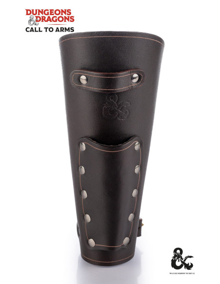 Bracelets en cuir médiévaux, marron