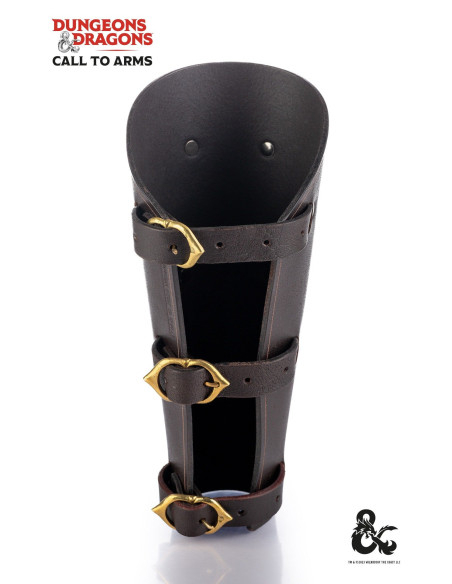 Bracelets en cuir médiévaux, marron