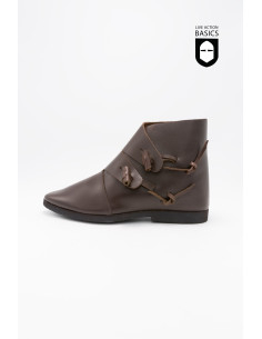 Chaussures médiévales avec fermeture latérale à nœud 2