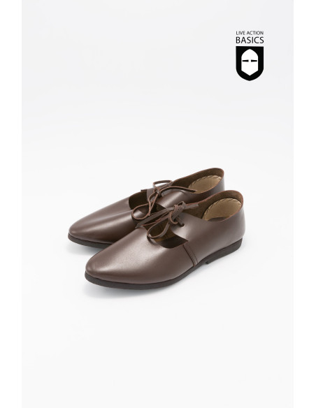 Chaussures médiévales en cuir pour...