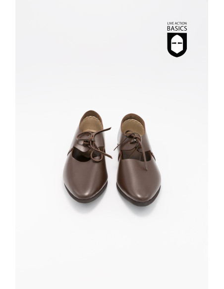 Chaussures médiévales en cuir pour...