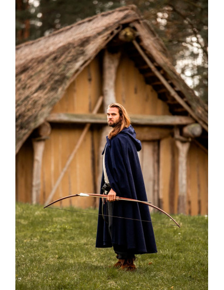 Longue cape médiévale modèle Boil,...