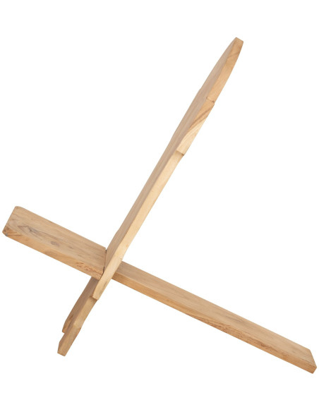 Chaise médiévale viking en bois...