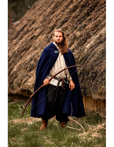 Cape médiévale en laine modèle Tjark,...