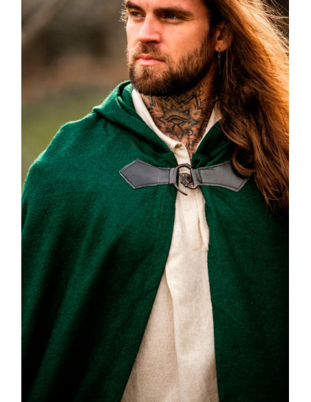Cape médiévale en laine modèle Tjark,...