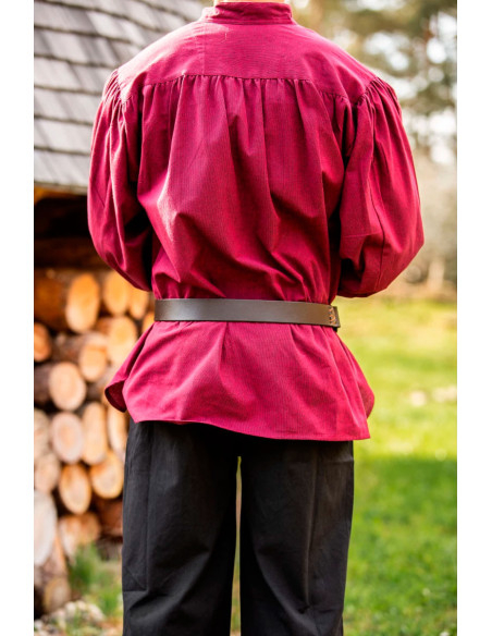 Ceinture à anneaux en cuir Conrad marron