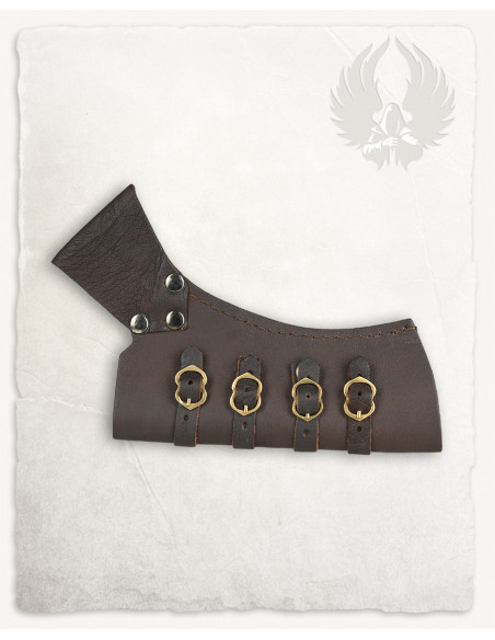 Baldric médiéval en cuir pour épées...