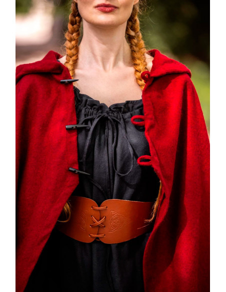 Cape médiévale courte pour dame...