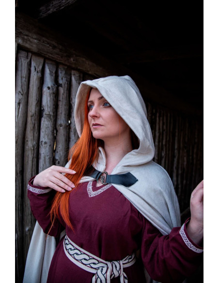 Cape médiévale en laine modèle Tjark,...