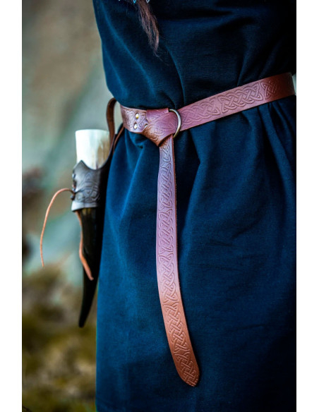 Ceinture en cuir avec imprimé...