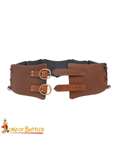 Ceinture de guerrier en cuir double...