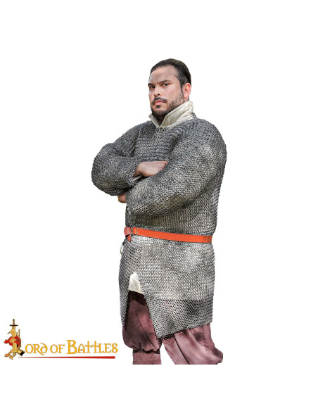 Anneaux ronds en cotte de maille en...