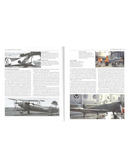 Livre Aviation militaire espagnole...