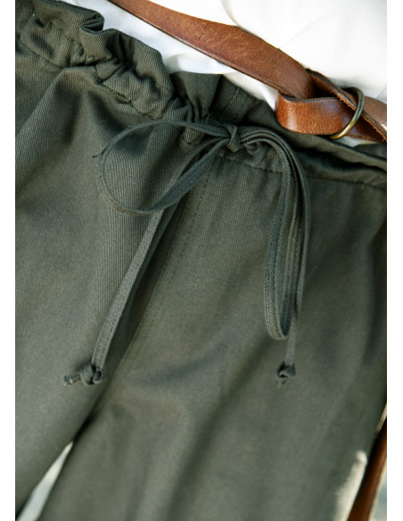 Pantalons vikings modèle Olaf, vert...