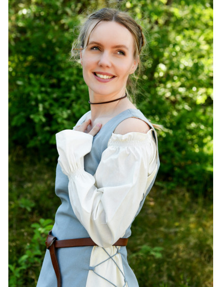 Robe médiévale sans manches modèle...