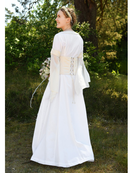 Robe de mariée médiévale avec...