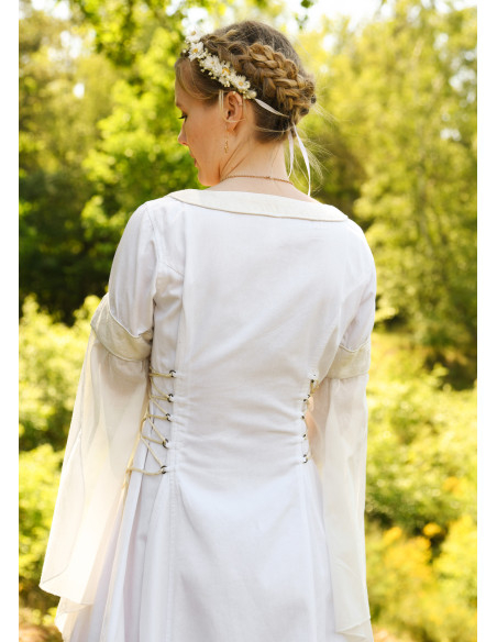 Robe de mariée médiévale avec...